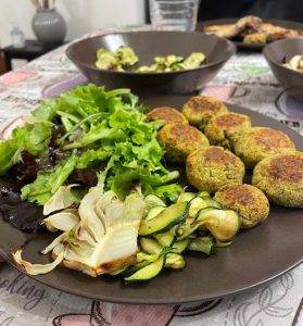 polpette di tonno e zucchine