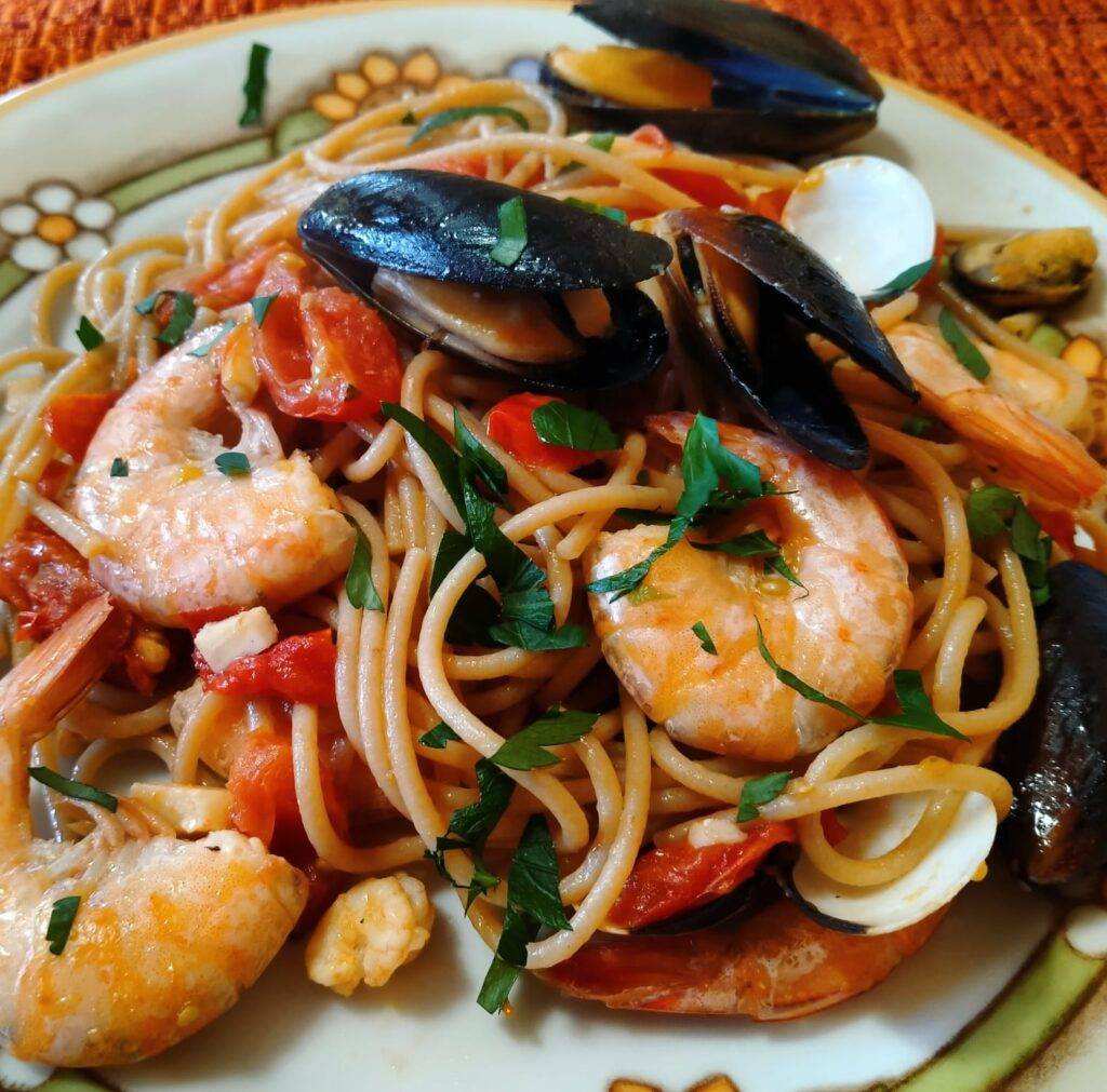 spaghetti allo scoglio