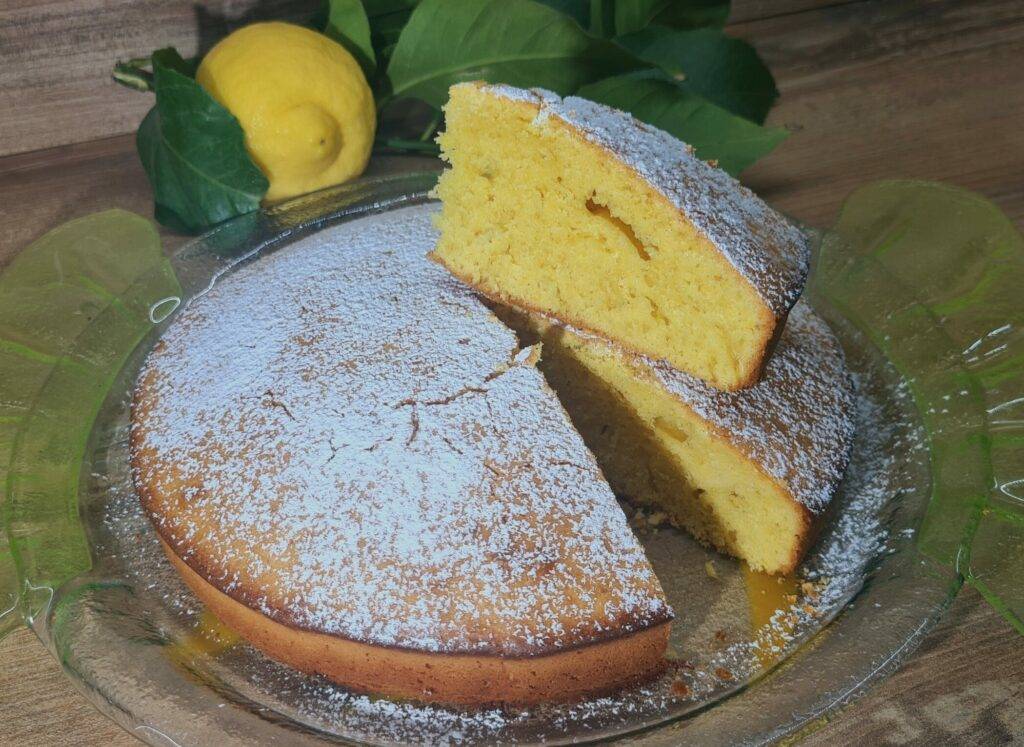 torta al limone