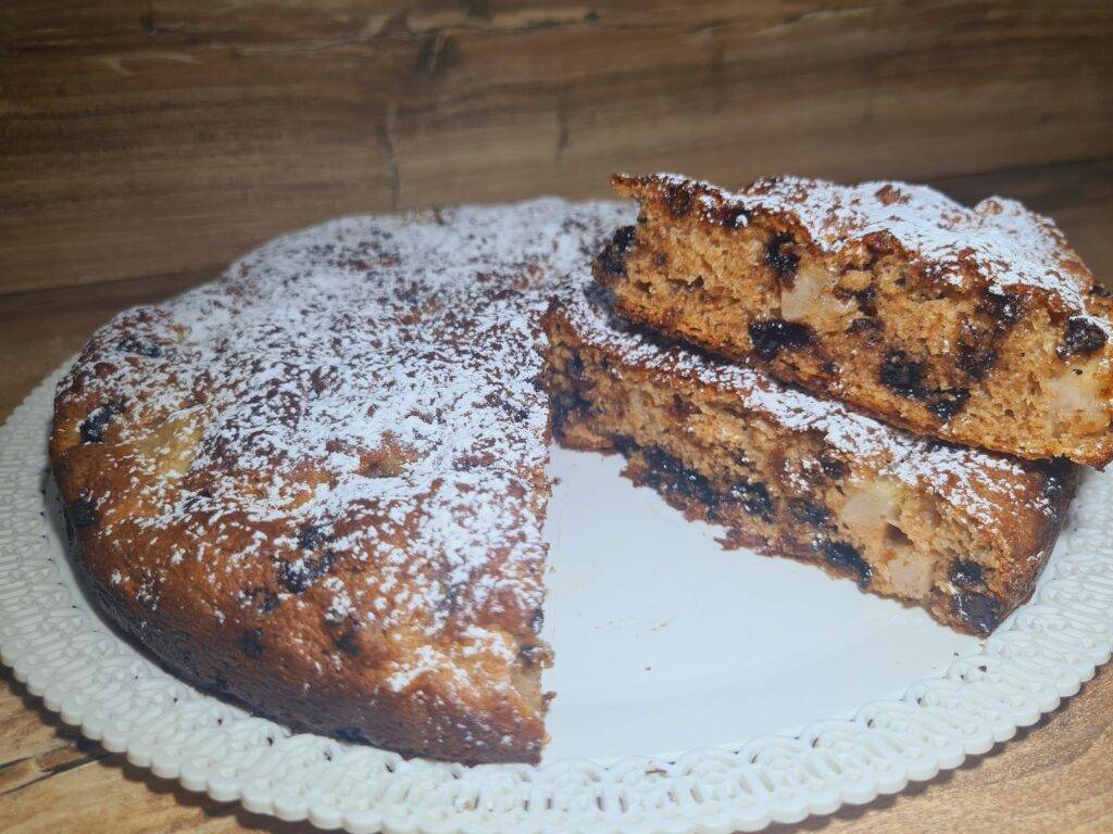 torta pere e cioccolato