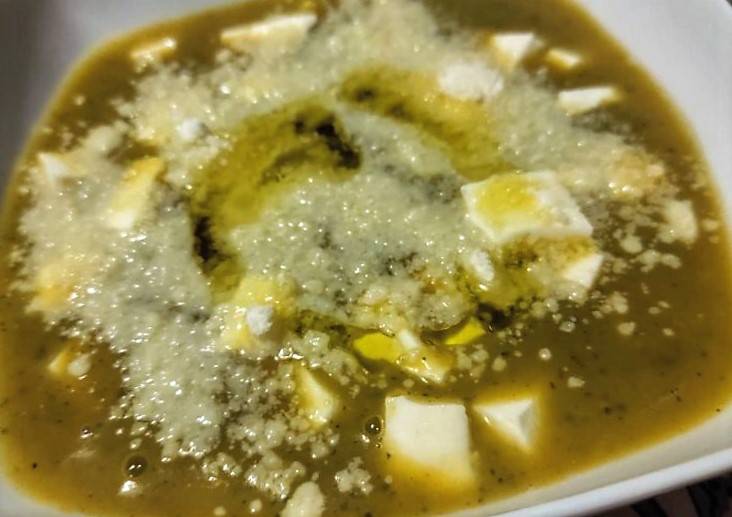 vellutata di zucca e zucchine