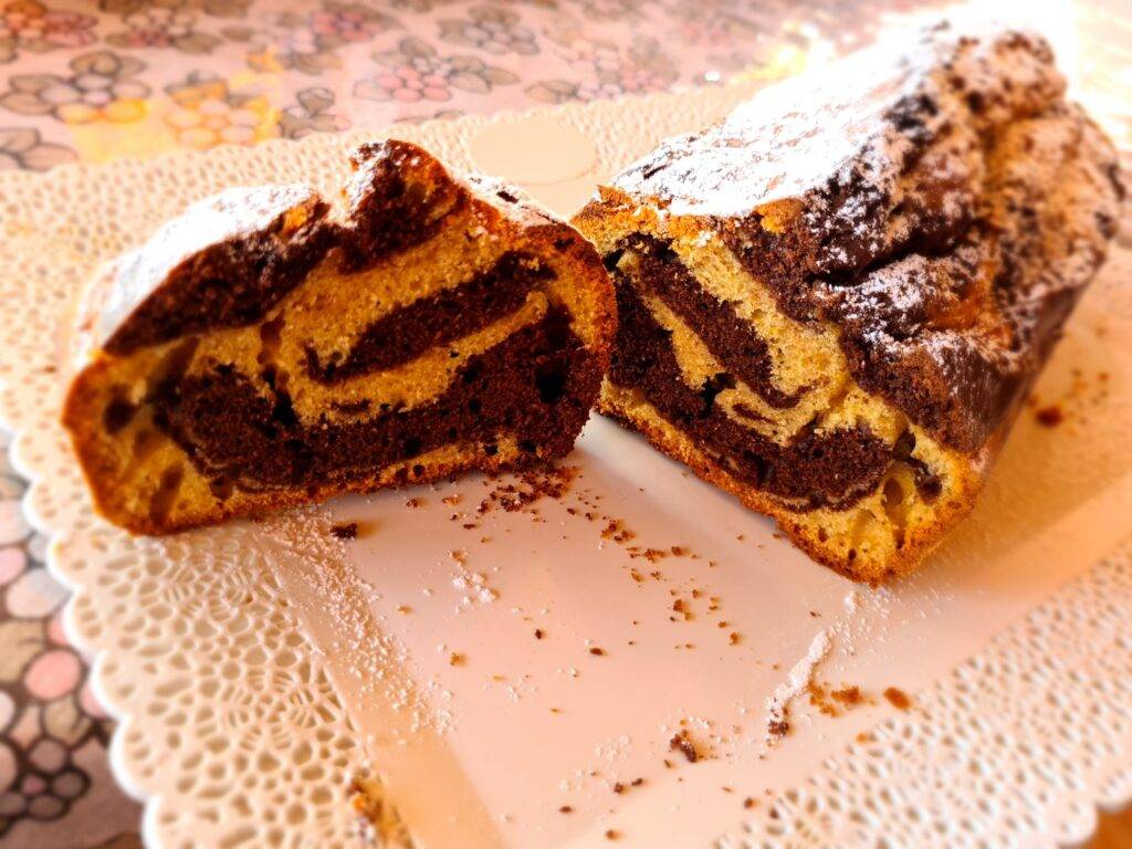 plumcake bicolore