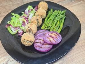 polpette tonno e asparagi