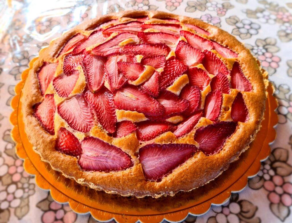 torta alle fragole