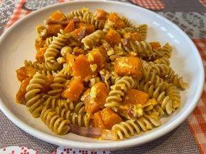 carbonara zucca e speck