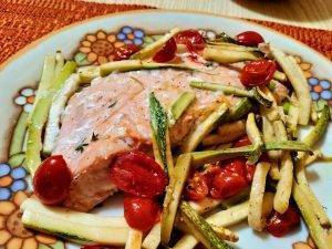 filetto di salmone