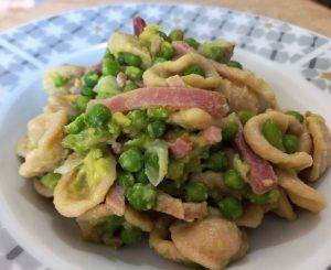 orecchiette avocado