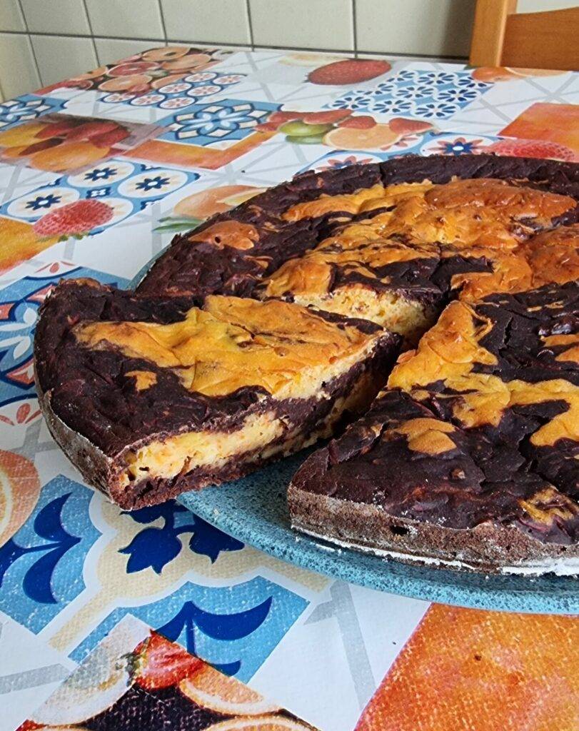 torta zebrata