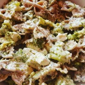 FARFALLE BROCCOLI FETA E PHILADELPHIA