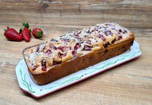 plumcake alle fragole