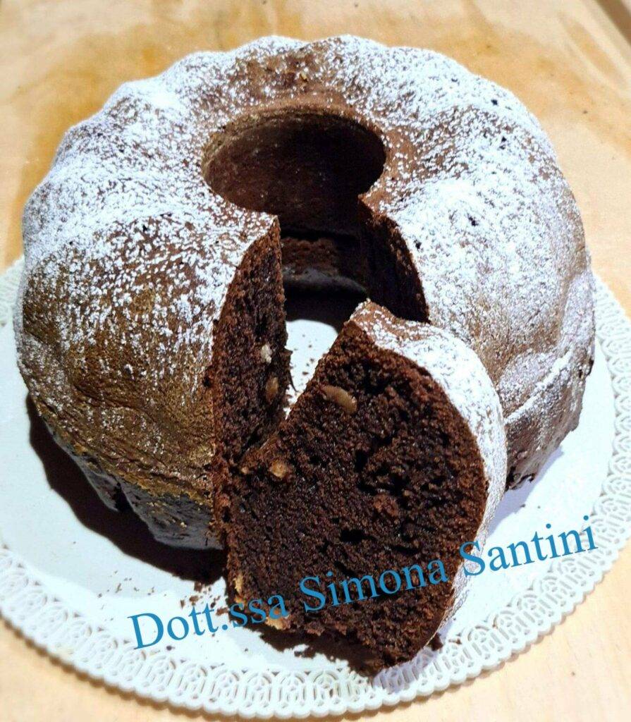 ciambella cacao e yogurt greco
