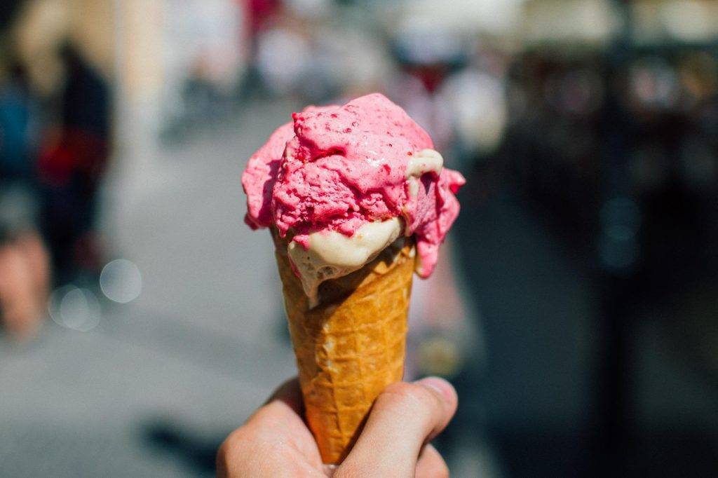 gelato per pranzo