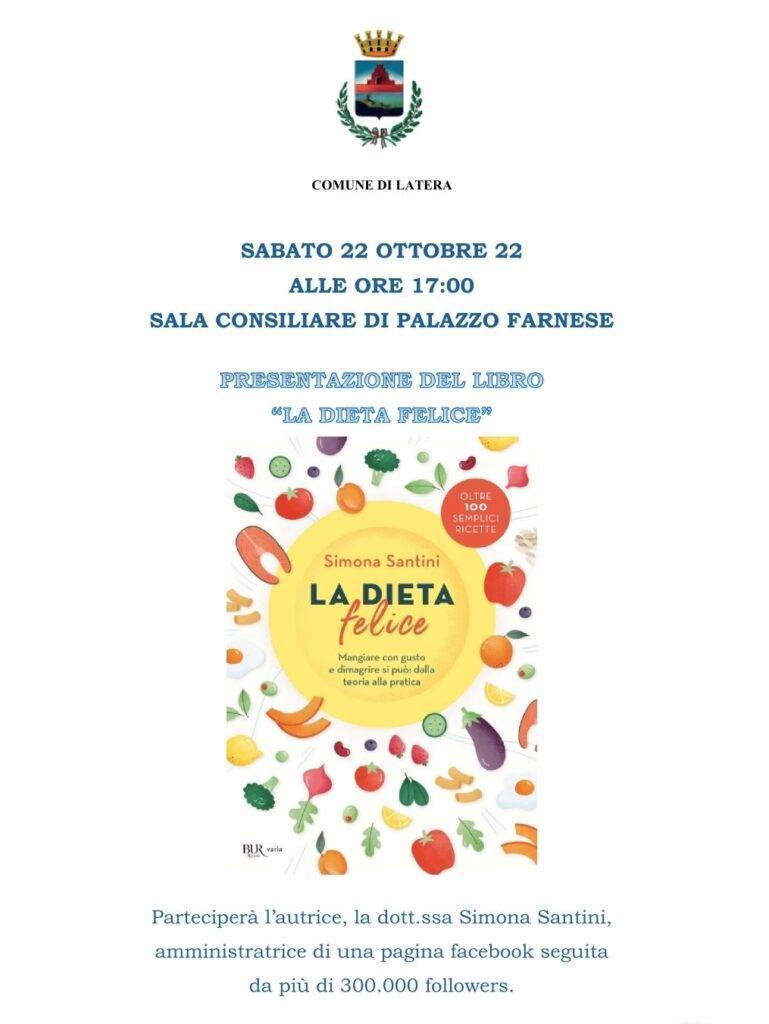 Nutrizionista Santini - Presentazione del libro La dieta Felice a Palazzo Farnese