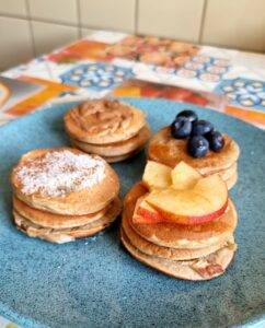 pancake avena e mela