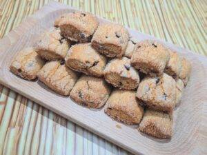 biscotti arancia e gocce di cioccolato