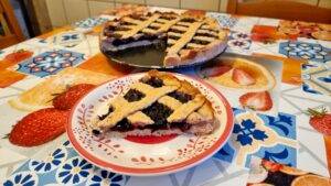 crostata con frolla allo yogurt