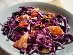 insalata di cavolo viola