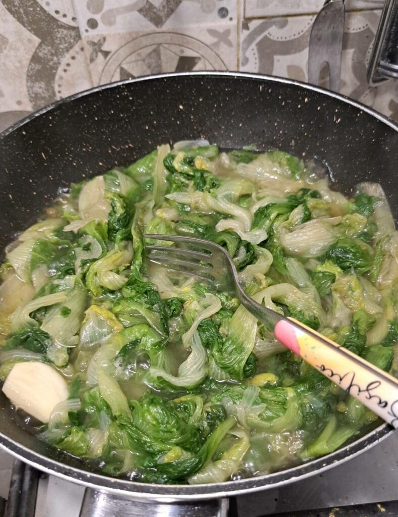 scarola stufata
