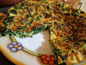 frittata con cavolo nero