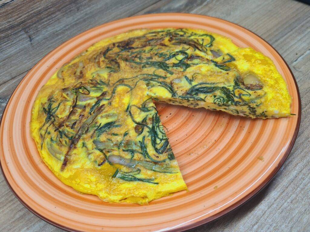 frittata di agretti