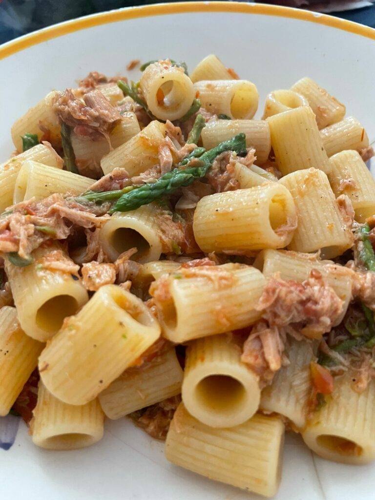 pasta tonno e asparagi