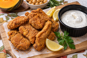 nuggets zucca e ceci